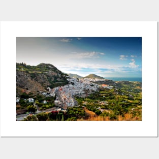 Frigiliana Andalucia Costa Del Sol Spain Posters and Art